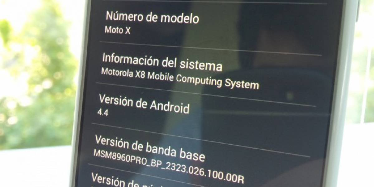 Motorola anuncia actualización a 4.4 KitKat para Moto X
