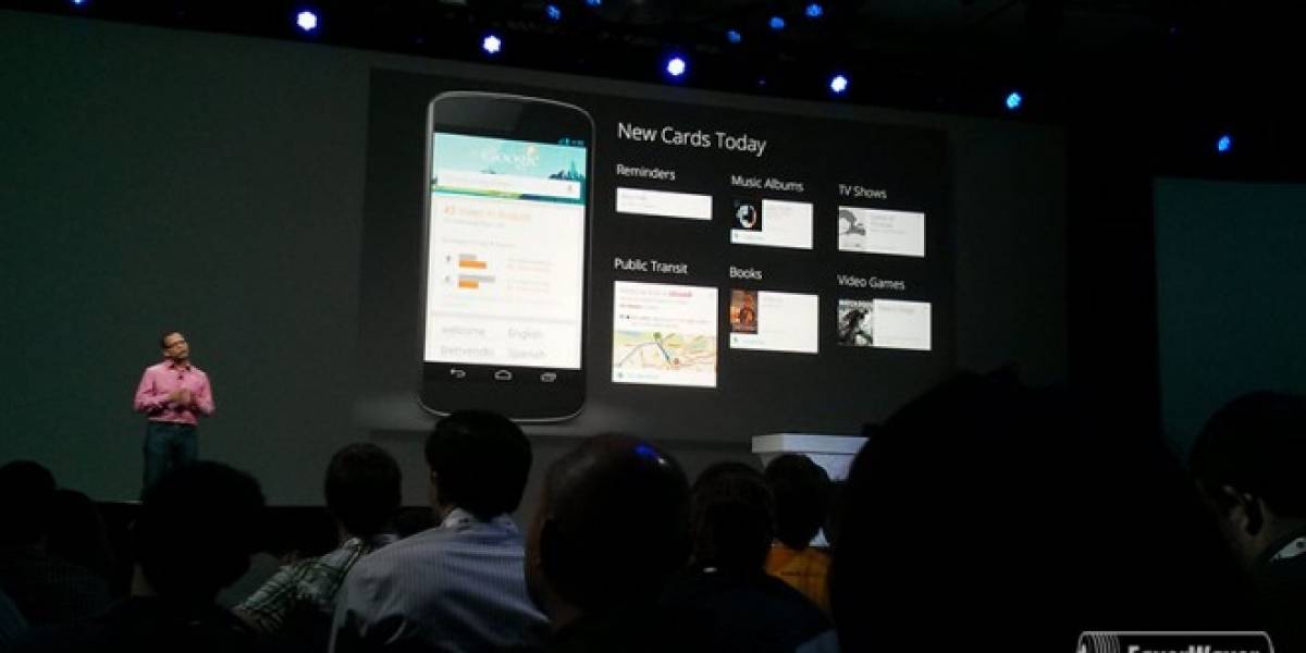 Google Now integra nuevas tarjetas de información #IO13