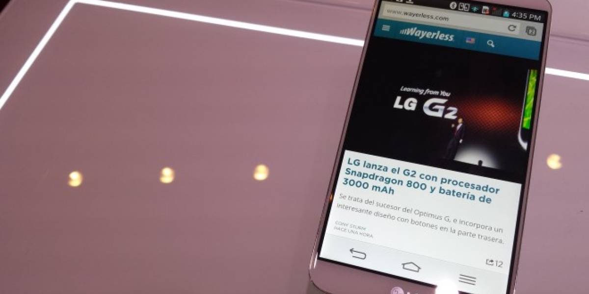 LG G2 costará desde 599€ en Europa