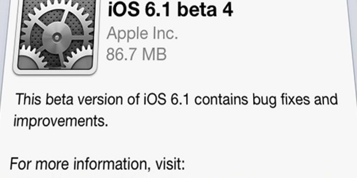 En menos de una semana iOS 6.1 ya alcanza al 22% de los usuarios de iPhone y iPad
