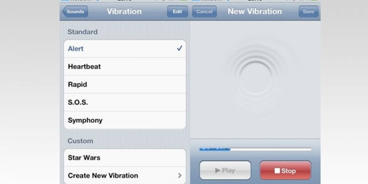 Cómo crear alertas vibratorias personalizadas en iOS
