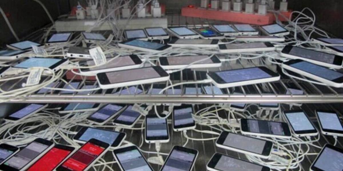 Fotografían una horda de iPhone 5C: ya están listos para ser vendidos