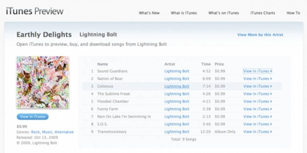 Apple lanza iTunes Preview