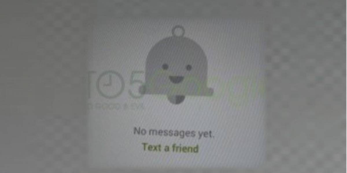 Filtración revela posible interfaz de mensajería de Android KitKat