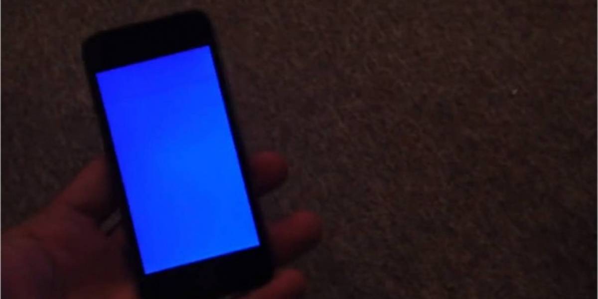 El pantallazo azul de la muerte también aparece en el iPhone 5S
