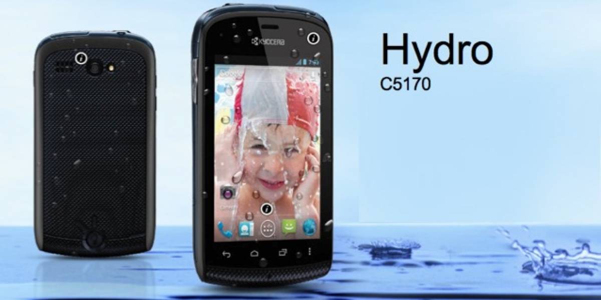 Kyocera Hydro, el Android resistente al agua