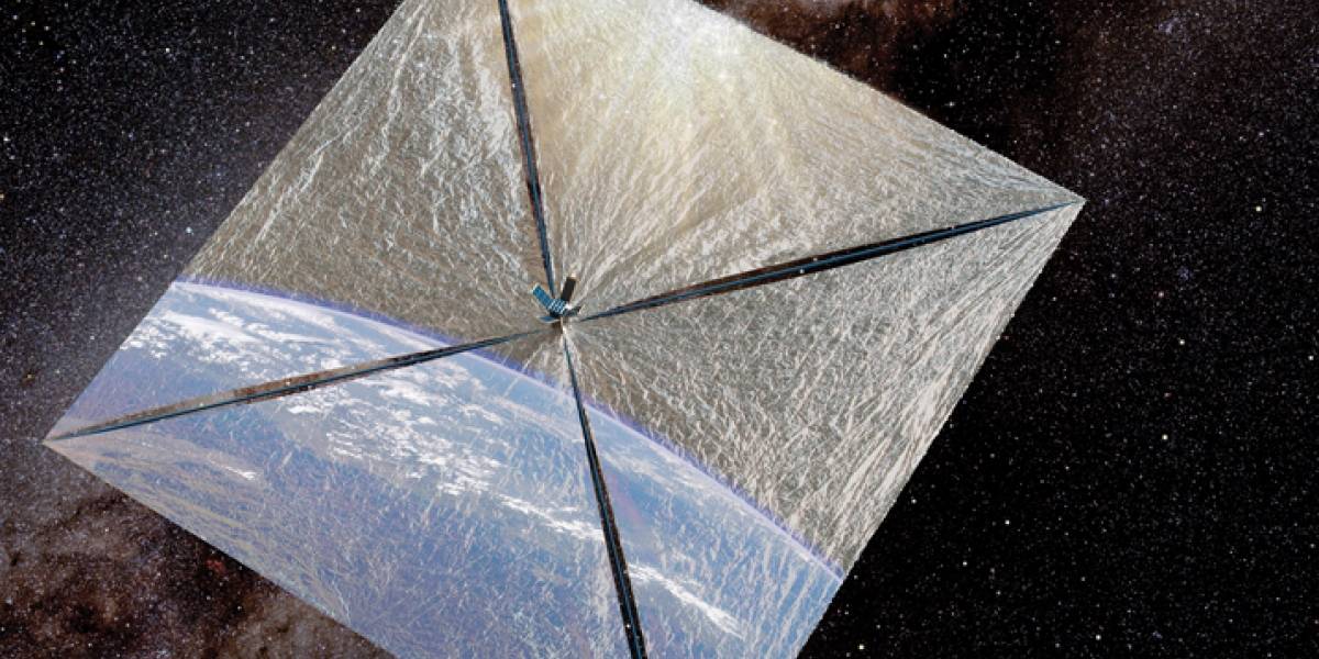 Nave espacial busca utilizar la energía del Sol para desplazarse
