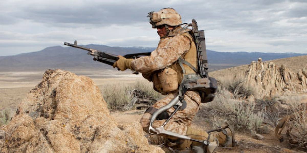 Exoesqueleto de Lockheed Martin usará celdas de energía en el campo de batalla