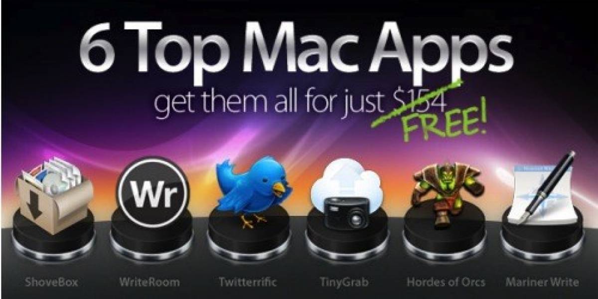 Seis aplicaciones para Mac OSX gratis por tiempo limitado
