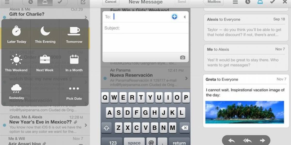 Mailbox 1.2 disponible para todos, así que olvídate de la fila