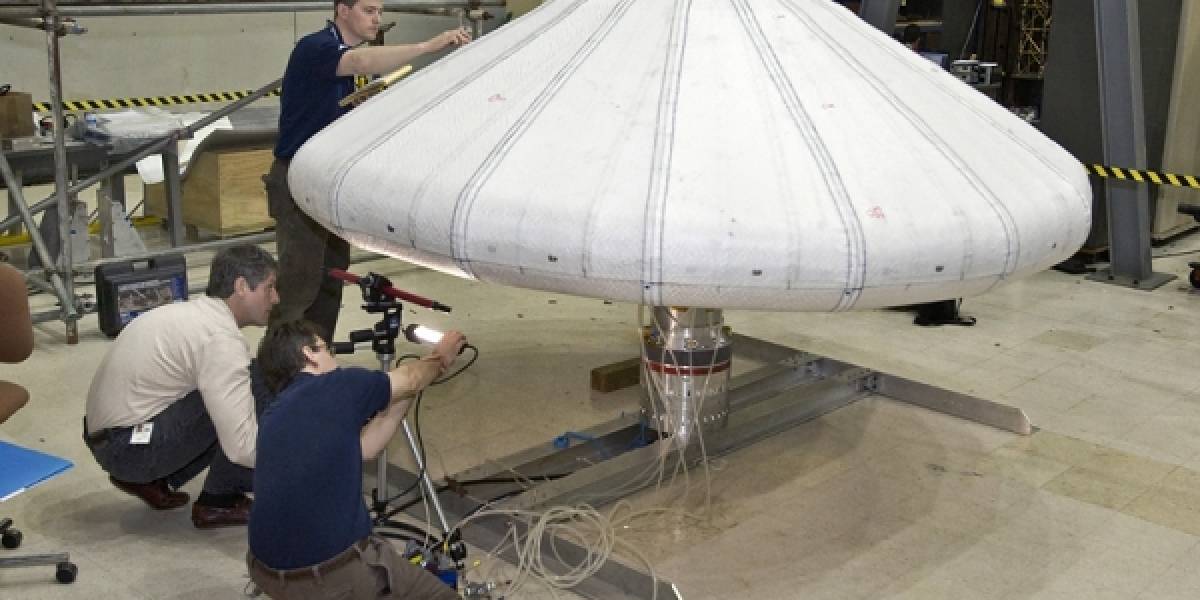 La NASA prueba con éxito un nuevo escudo protector inflable