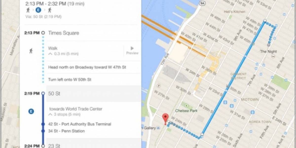 Google actualiza Maps para dispositivos con iOS