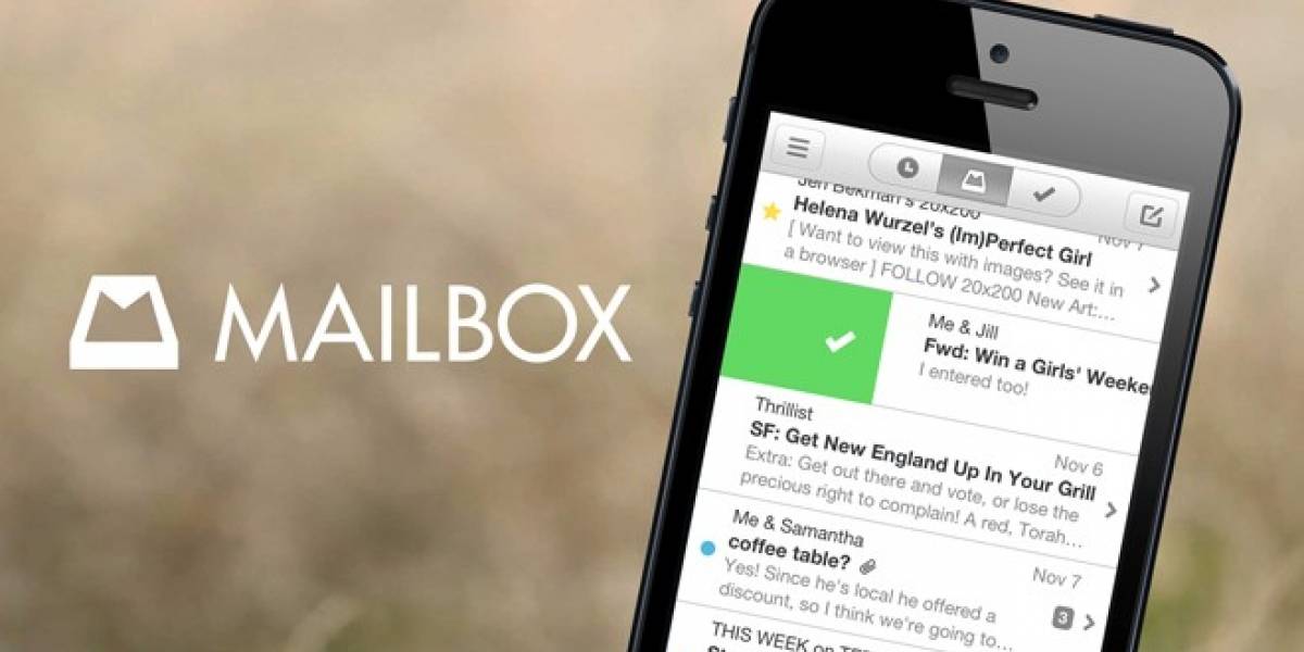 En un futuro, aplicación Mailbox llegará al PC de escritorio