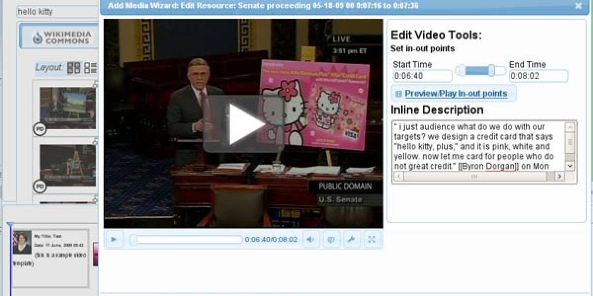 Wikipedia se prepara para desplegar video
