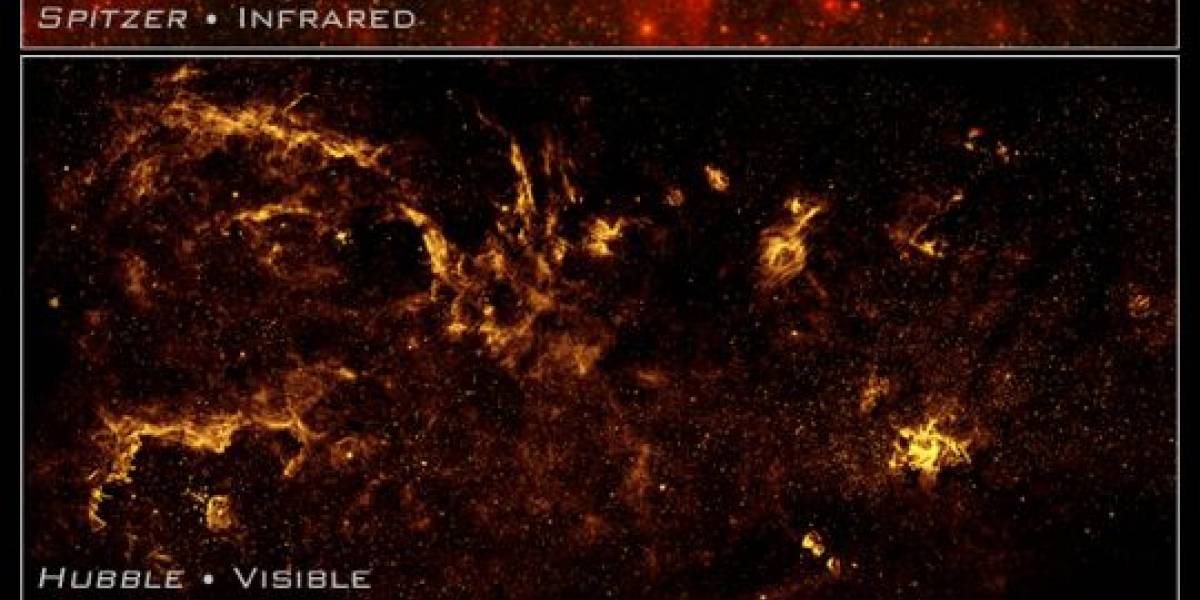 NASA celebra año internacional de la astronomía con imagen del centro de la Vía Láctea