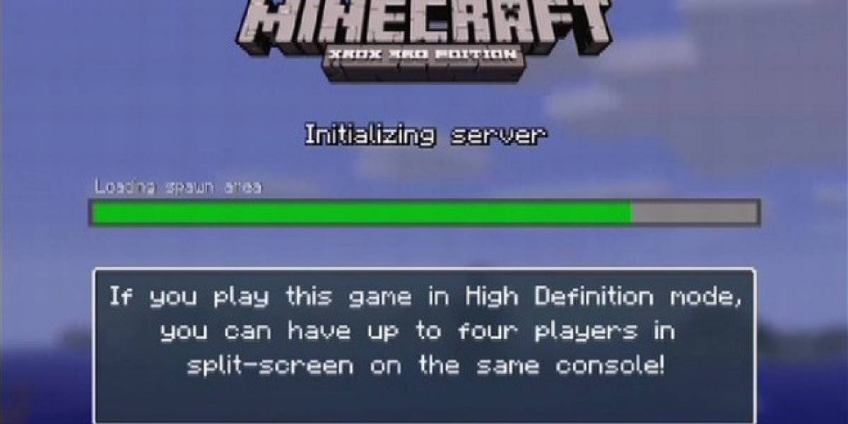 Cuidado: Minecraft en Xbox 360 no soporta el multijugador en televisores antiguos