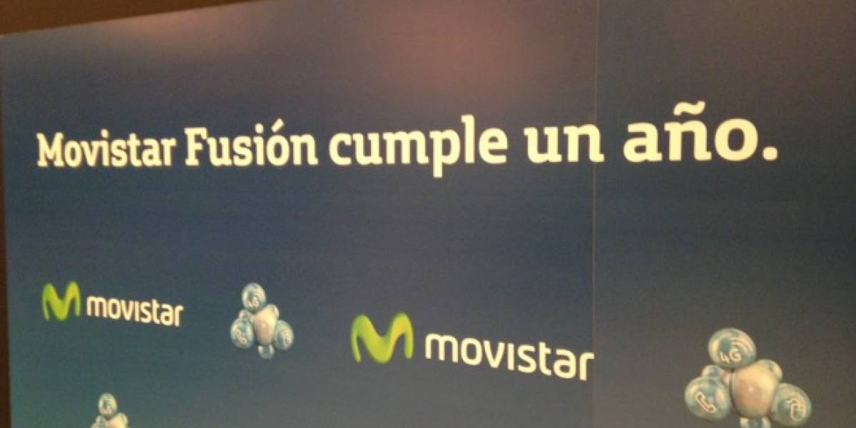 Movistar presenta nuevas ofertas Fusión y red 4G
