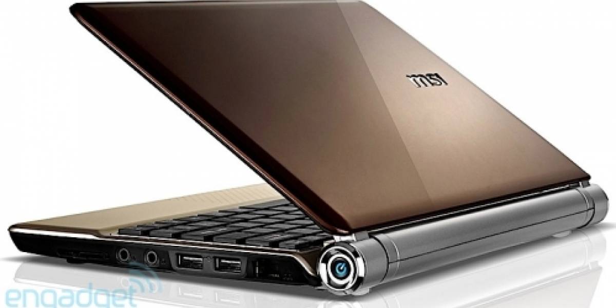 MSI Wind U160 con Pinetrail filtrado en imágenes