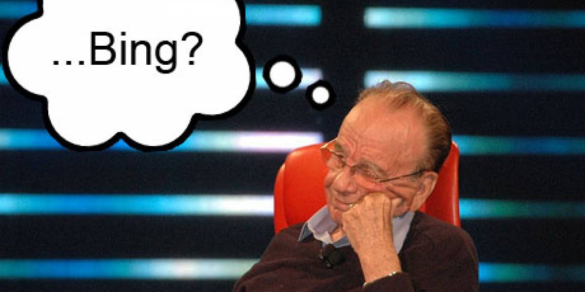 Murdoch estaría conversando con Microsoft para mover sus diarios a Bing