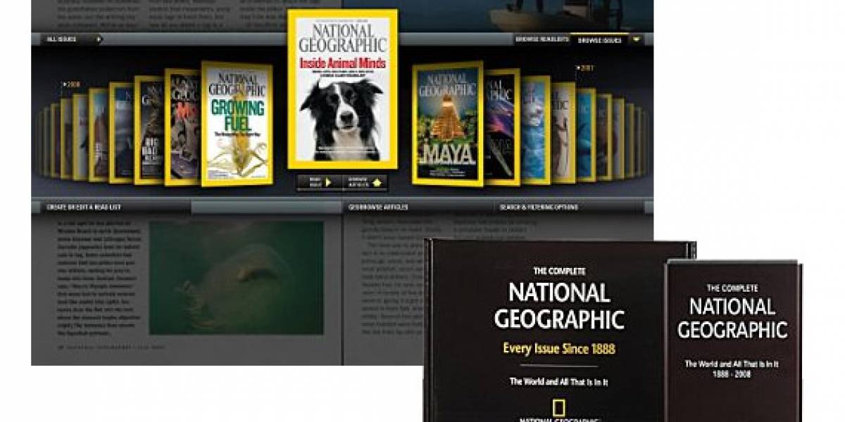 120 años de de National Geographic en un disco duro de 160GB
