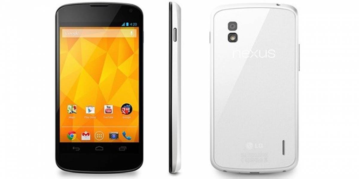 LG Nexus 4 en blanco ya es oficial