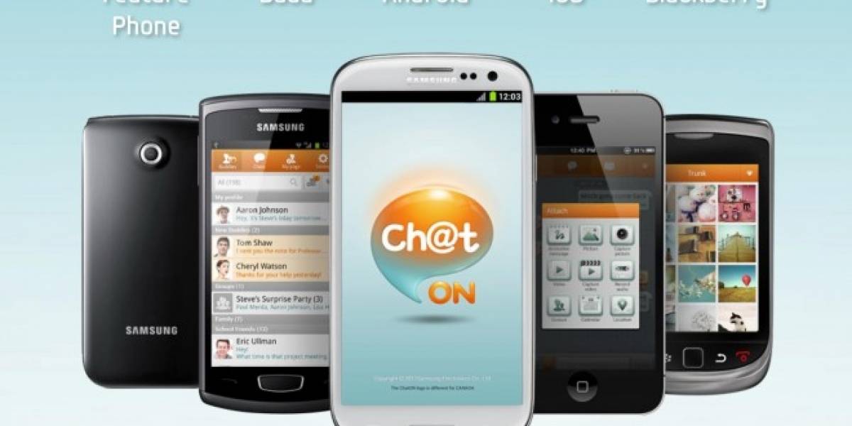 ChatON de Samsung alcanza los 100 millones de usuarios