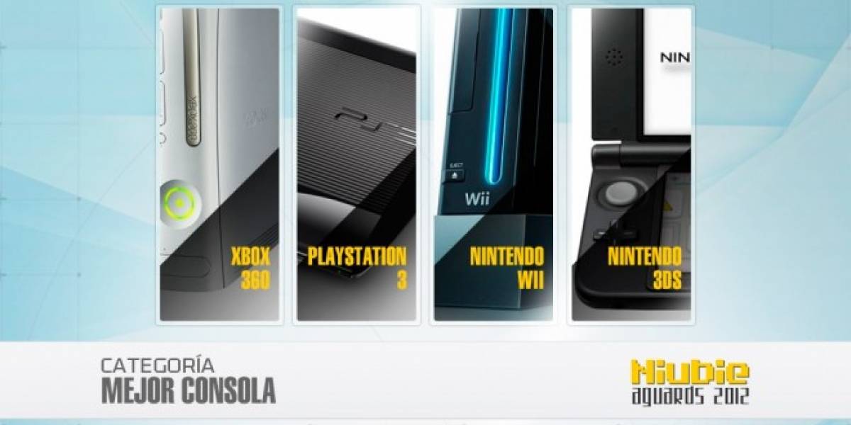 Niubie Aguards: Vota por la Mejor Consola del 2012