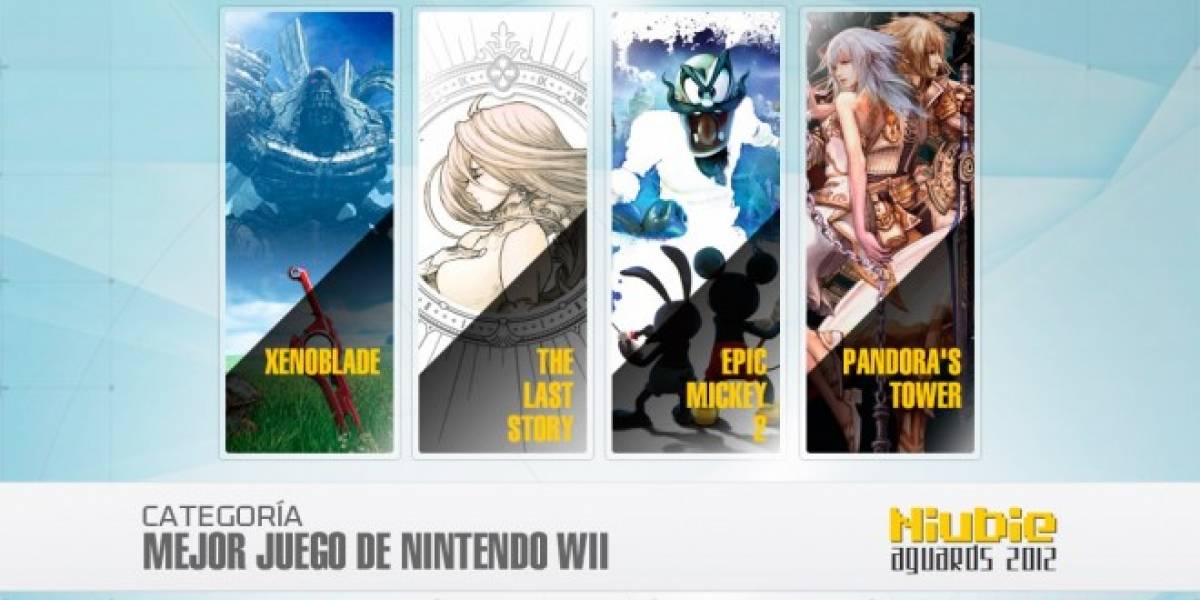 Niubie Aguards: Vota por el mejor juego de Wii del 2012