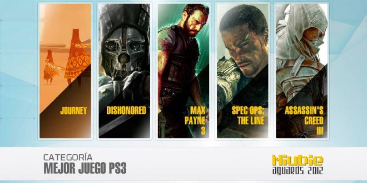 Niubie Aguards: Vota por el Mejor Juego de PlayStation 3 del 2012