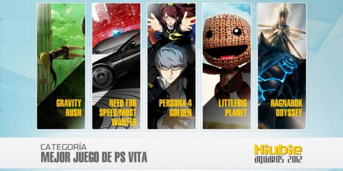 Niubie Aguards: Vota por el Mejor Juego de PS Vita del 2012