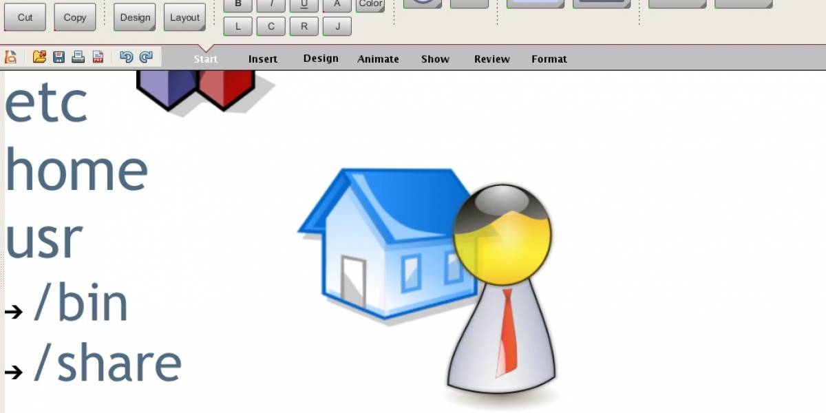 Prototipo con nueva interfaz de usuario para OpenOffice