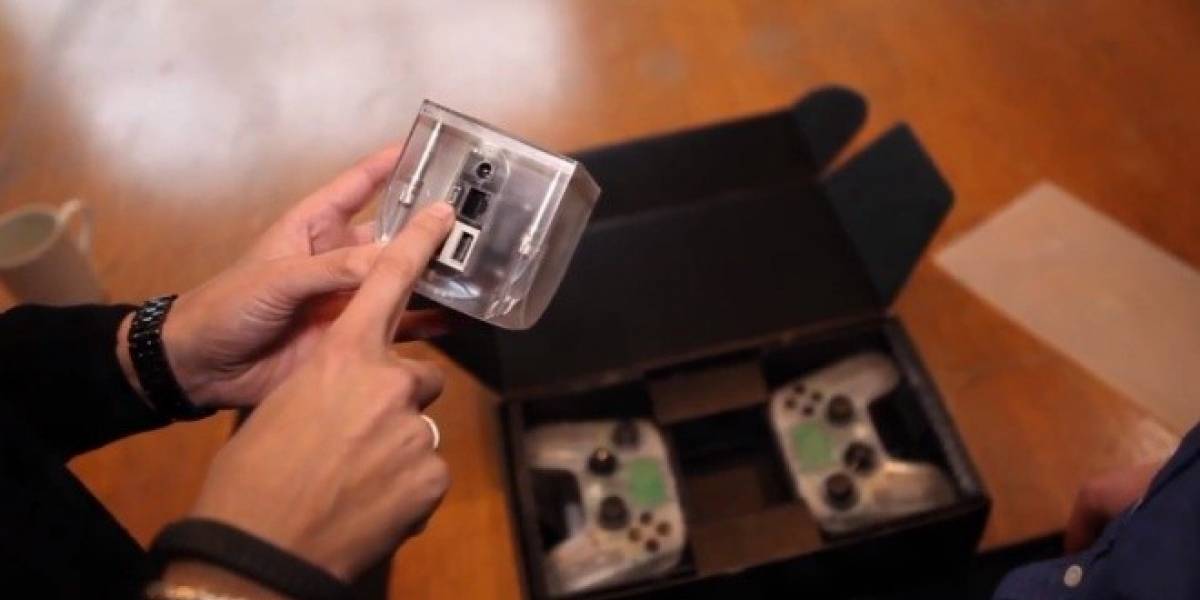 Consola OUYA se muestra en su primer unboxing