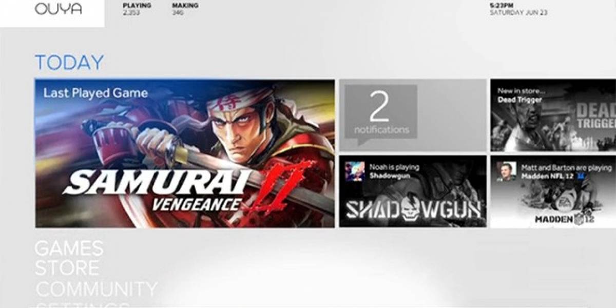 OUYA está trabajando con NVIDIA y creadores de Hawken