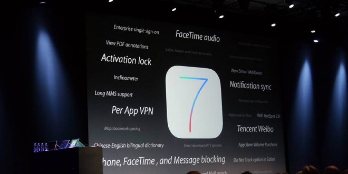 iOS 7 permitirá hacer llamadas de voz vía Facetime