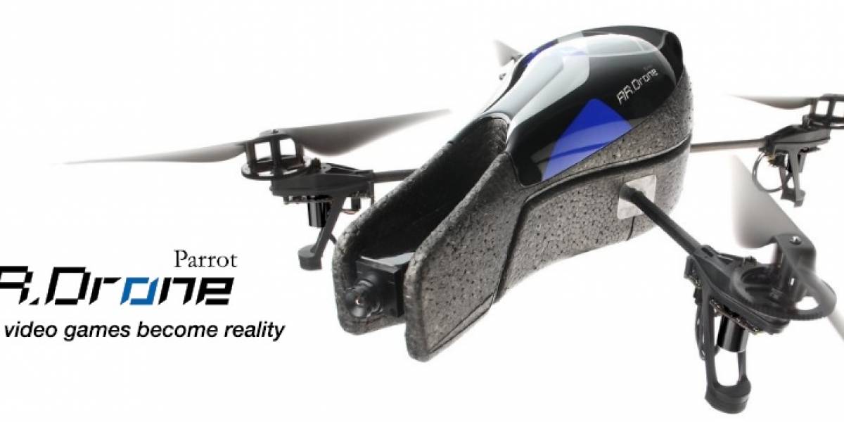 Parrot AR.Drone: Helicóptero controlado con un iPhone
