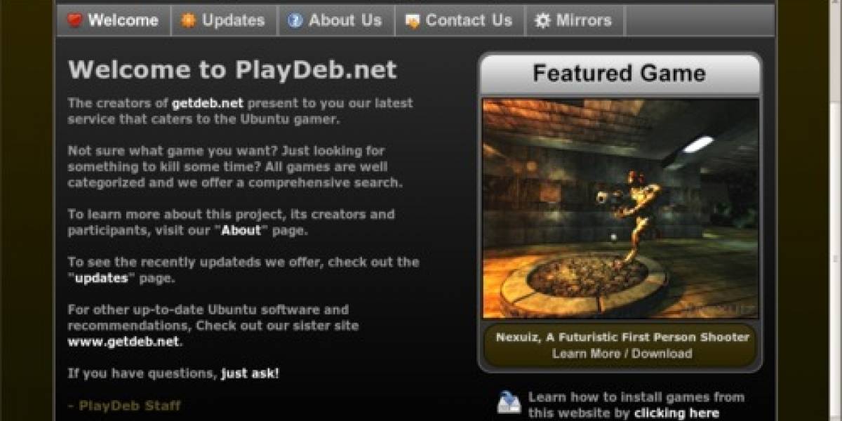 Juegos para Ubuntu Linux al alcance de un solo click