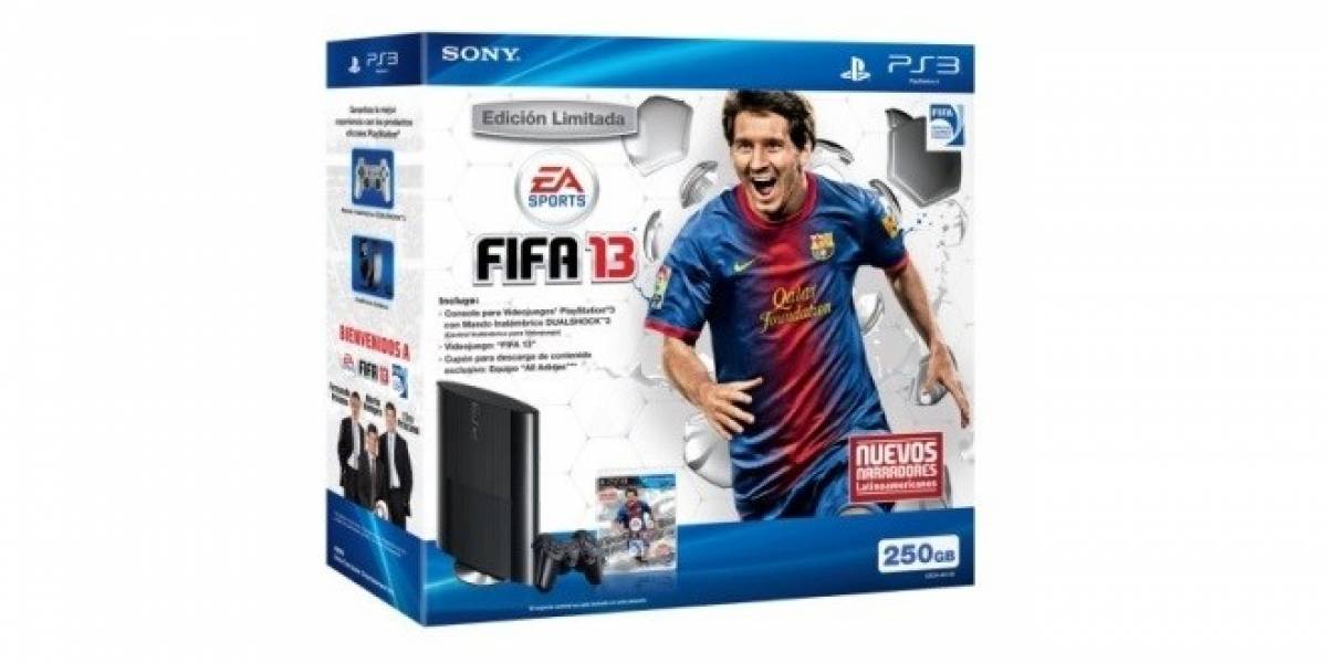 Sony le pone fecha al paquete de PS3 con FIFA 13