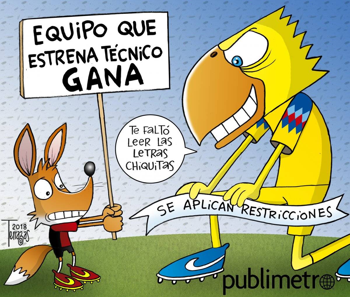 El humor de Terrazas