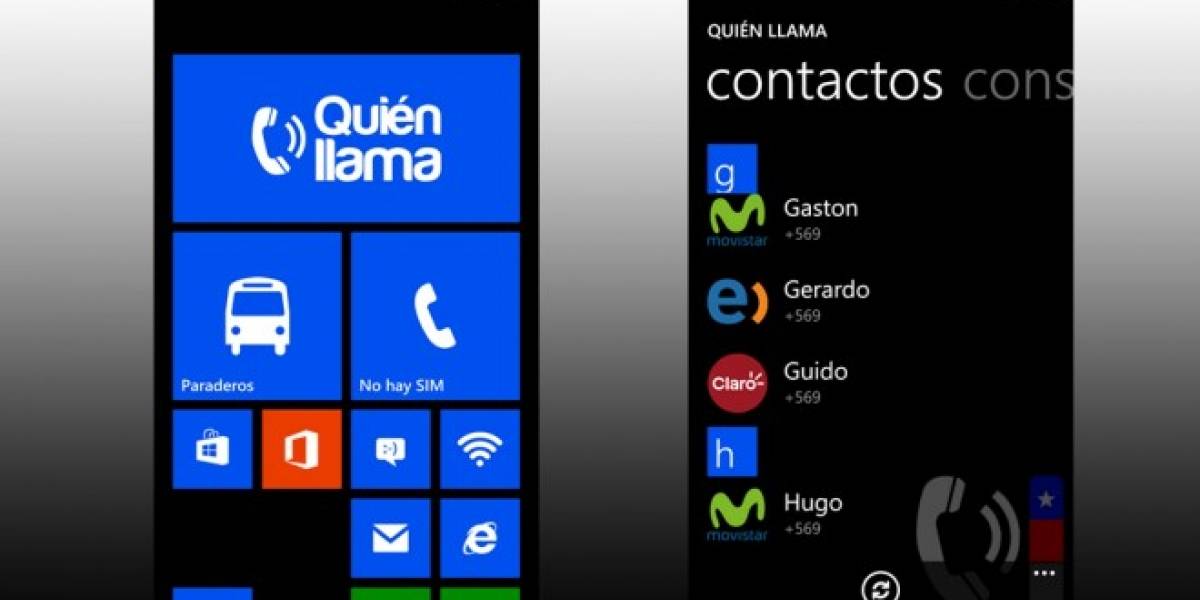 Quien Llama ahora disponible para Windows Phone 8