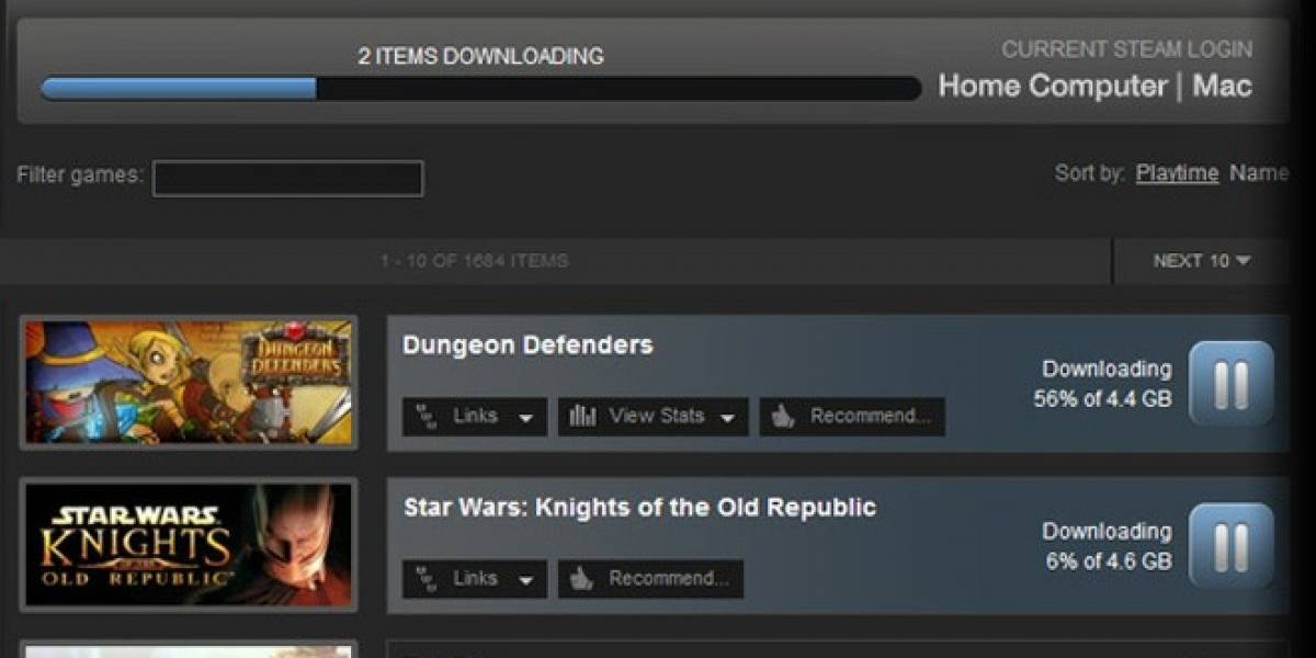 Ahora sí, descarga juegos en Steam desde la web