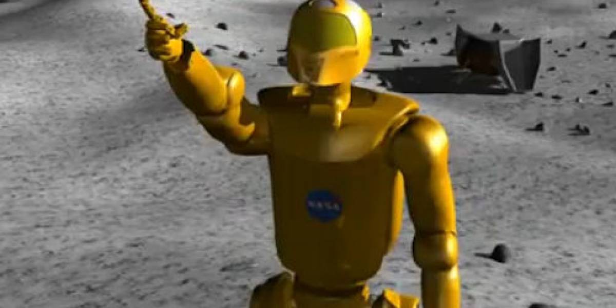 Futurología: La NASA podría volver a la luna... usando robots humanoides
