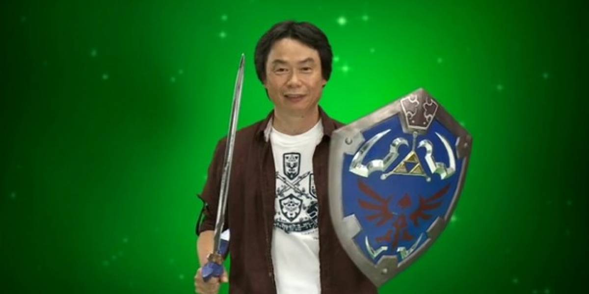 Miyamoto se refiere al origen de The Legend of Zelda