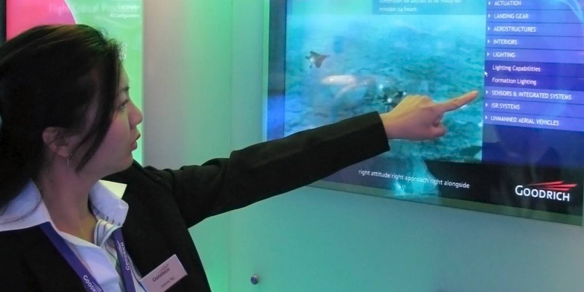 Membrana Displax convierte cualquier superficie en una pantalla táctil