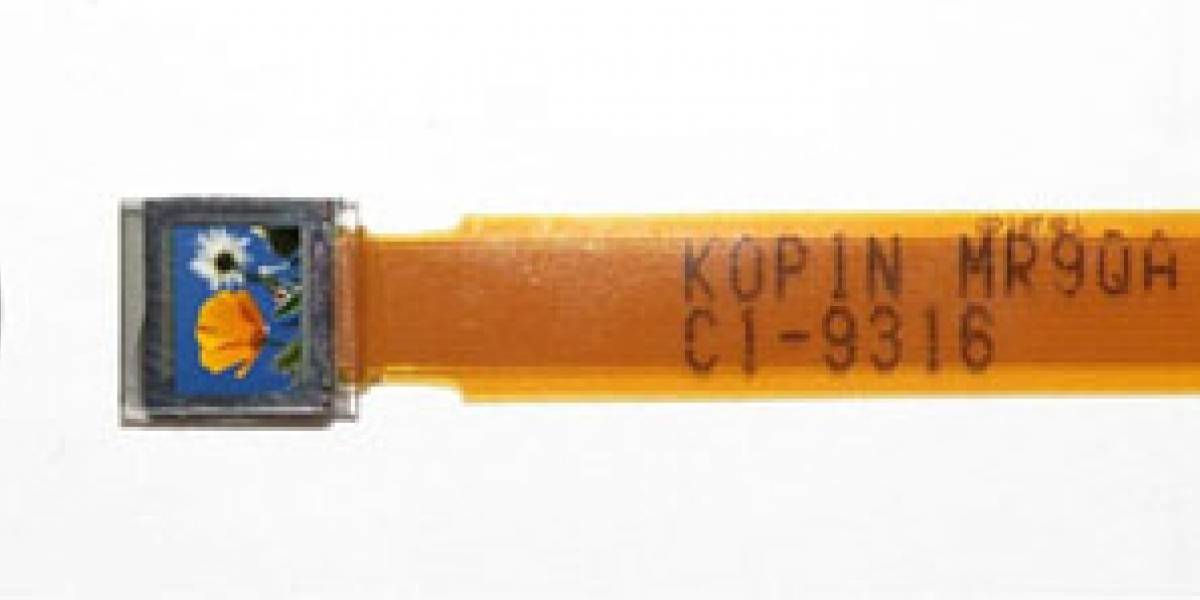 Kopin anuncia la pantalla VGA más pequeña del mundo