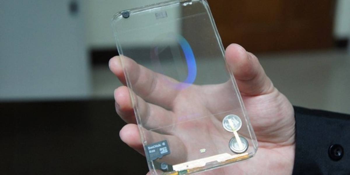 El smartphone transparente ya existe, aunque en una versión muy preliminar