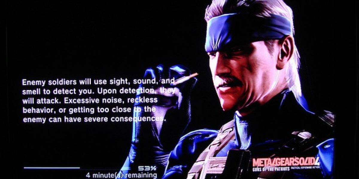 El nuevo Metal Gear Solid 4 incluirá la opción de instalación completa