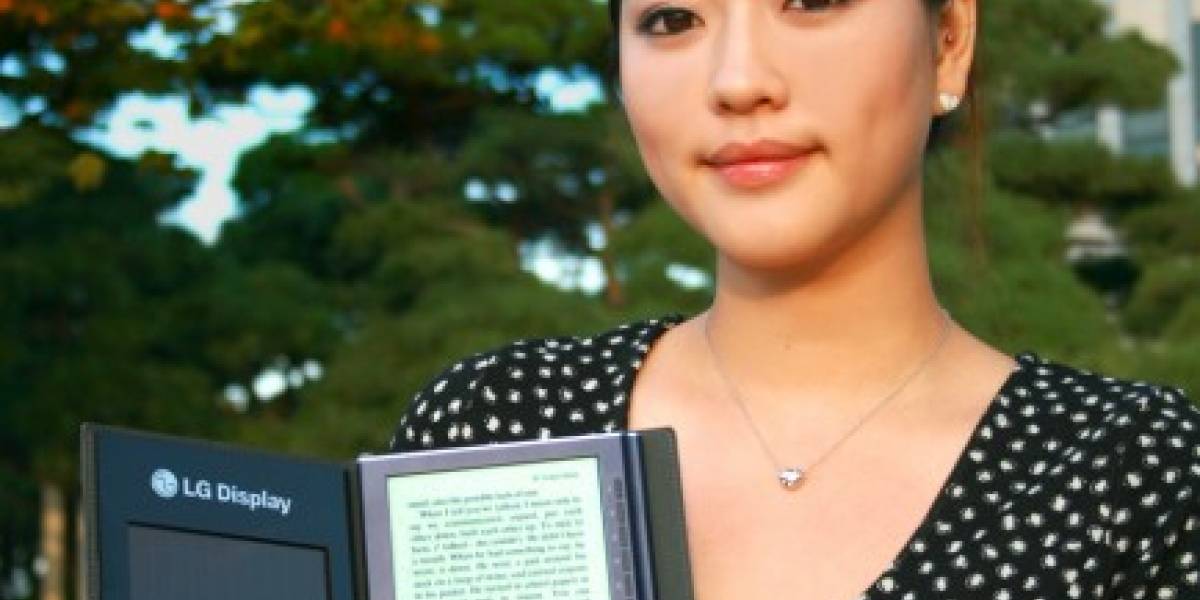 LG presenta eBook Reader solar