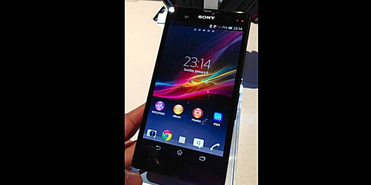 CES 2013: Sony Xperia Z es visto antes de su presentación oficial