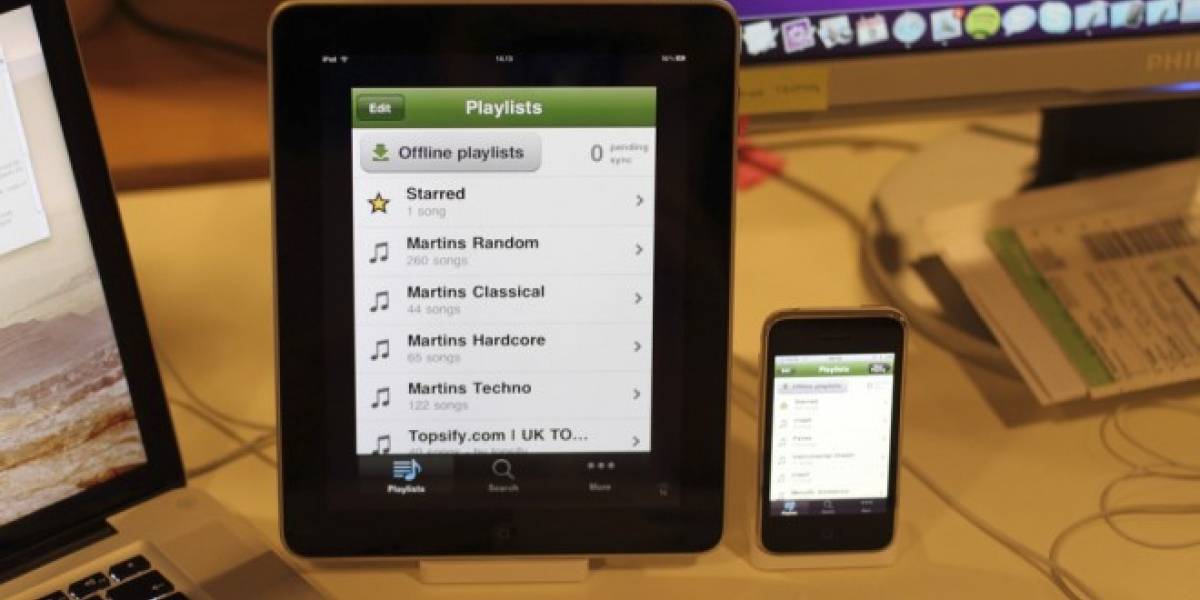 Spotify para iOS gratuito y aleatorio