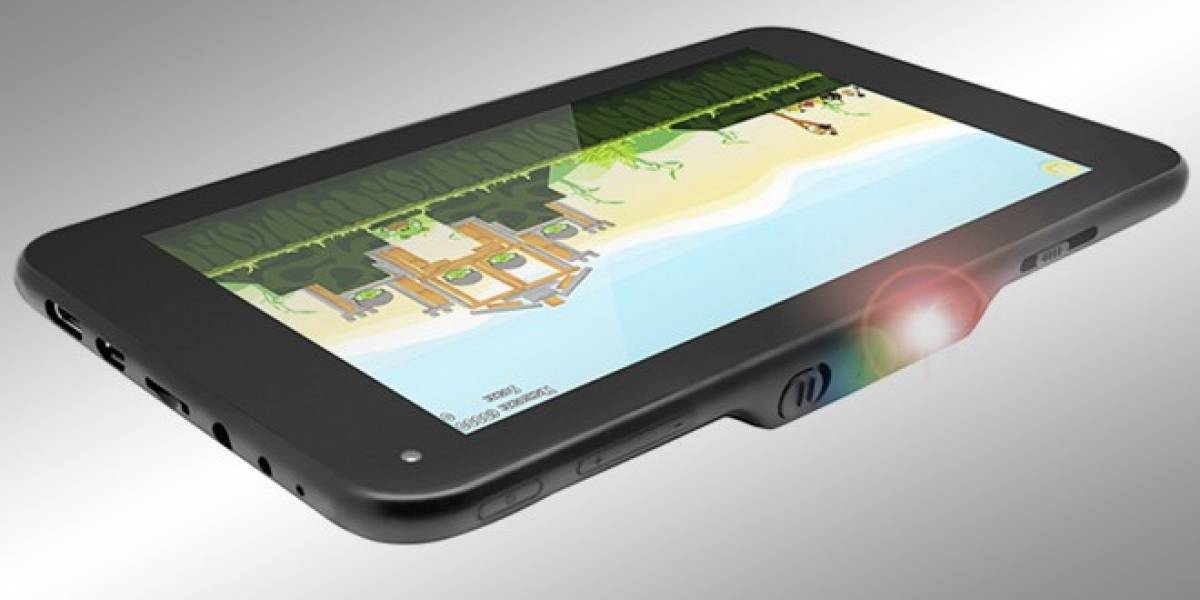 Lumitab, la primera tableta con proyector integrado